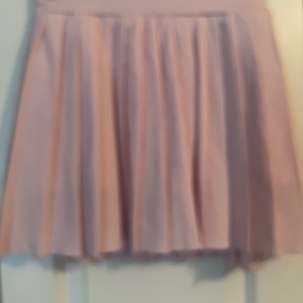 Garage Soft Pink Pleated Skort
